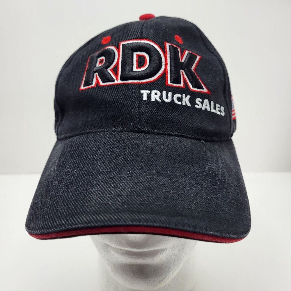 RDK TRUCK SALES Hat - Adjustable  Cap - 100% Cotton - Black - Las Vegas 2002‎